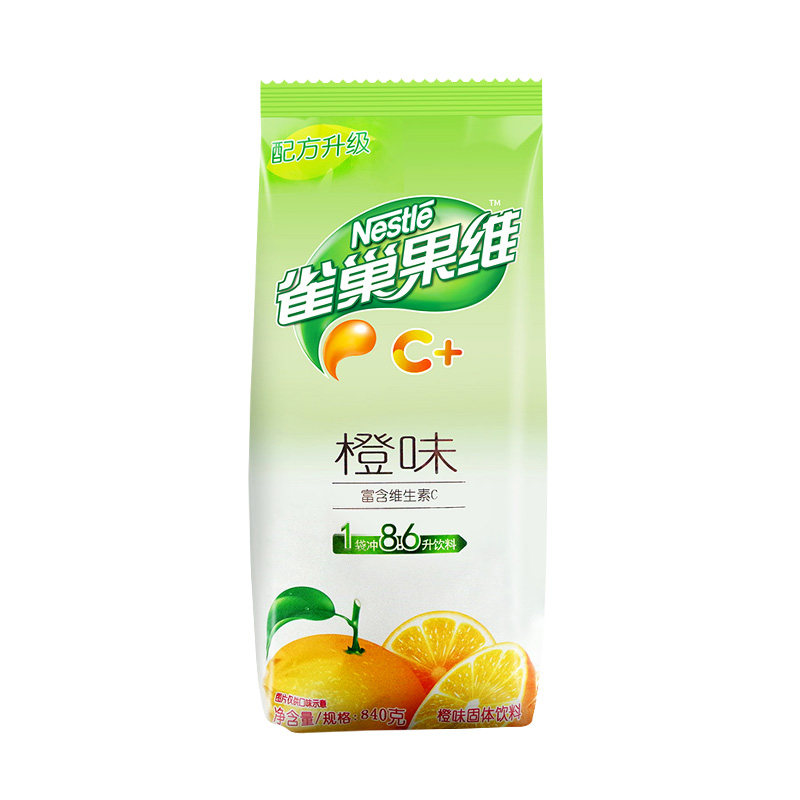 雀巢果汁粉果维c+多种水果口味冲饮 咖天下食品冲饮果汁