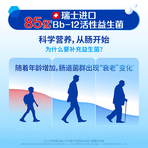 雀巢怡养中老年高钙营养奶粉益护因子益生菌膳食纤维罐装送礼正品 - 图1