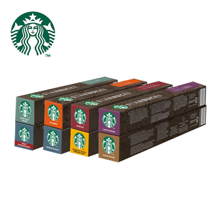 官方星巴克胶囊nespresso瑞士进口 咖天下食品胶囊咖啡