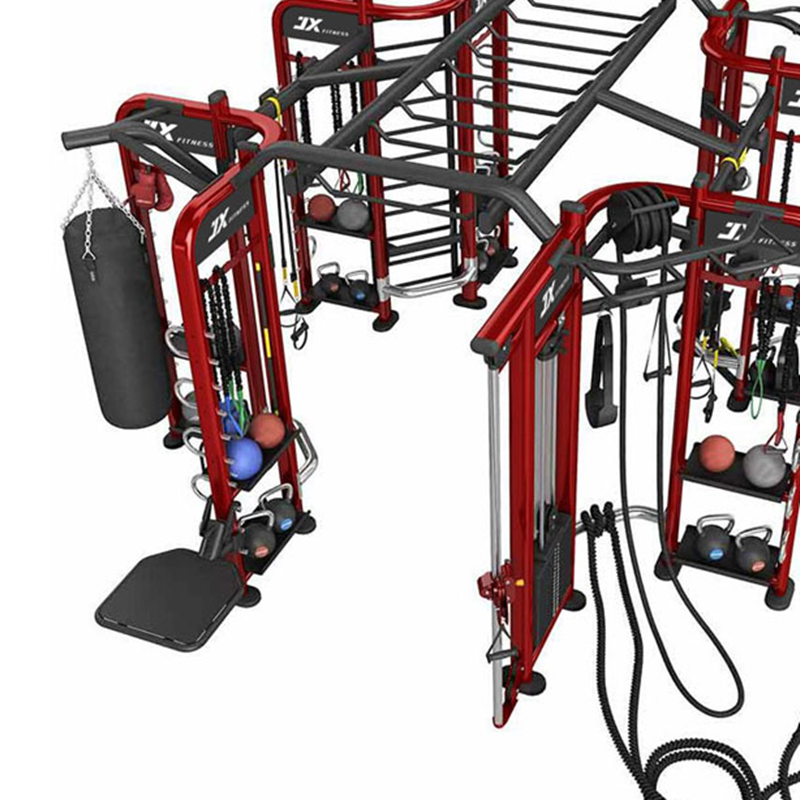 军霞（JUNXIA）JX-八门360多功能健身器材健身房商用综合训练器私-图3