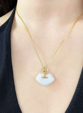 柏拉翡丽S925纯银精致时尚小众设计感个性百搭项链锁骨链00211