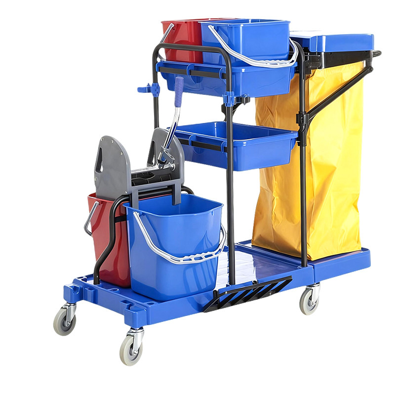 白云AF08173轻便多功能清洁车手推车酒店宾馆客房服务车保洁车,淘宝优惠券,粉丝福利购,淘宝优惠卷