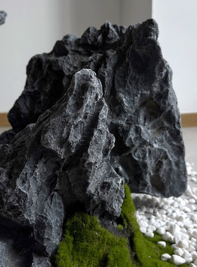 仿真PU景观石轻量化多用途庭院装饰摆件汽车展厅套装室内外造景