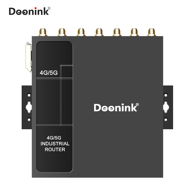 Doonink品牌5G/4G工业无线路由器WiFi双频千兆端口四网通可插卡CPE监控串口转有线宽带智能DTU透传稳定专网 - 图1