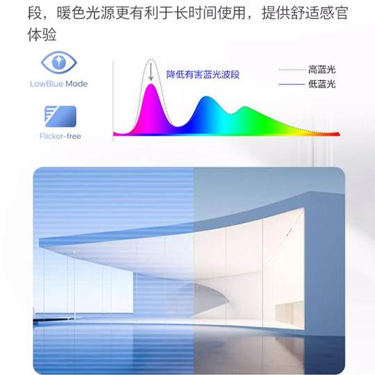 Philips 24-inch monitor LGD-IPS office desktop screen computer HD low blue light 24E2N1110S