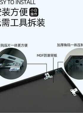 多孔卡纸相框6寸7寸照片框挂墙