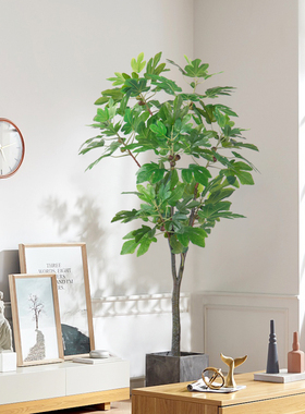 七茉北欧仿真植物仿生树绿植盆栽