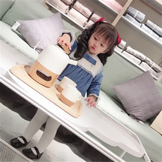 Парик 韩版儿童假发饰品卷发马尾发夹公主造型女孩宝宝头饰舞蹈逼真一对