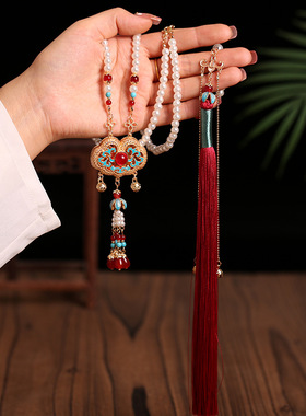 新中式马面裙配饰项链