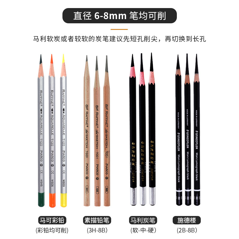 天文素描专用插电美术生炭笔削笔机 天文卷笔刀/削笔器