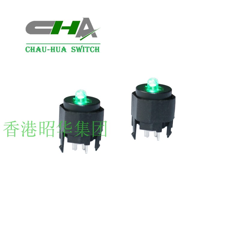 原装正品 CHA K12PBK15N 关-瞬时 30V 圆形按钮按键开关K12P 1-5N - 图1