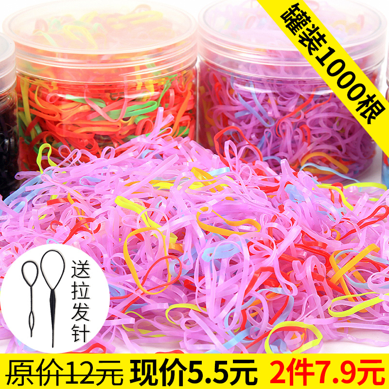 扎头发头绳橡皮筋发圈发绳发饰头饰韩国大人儿童一次姓小皮筋黑色 扎头发头绳橡皮筋发圈发绳发饰头饰韩国大人儿童一次姓小皮筋黑色