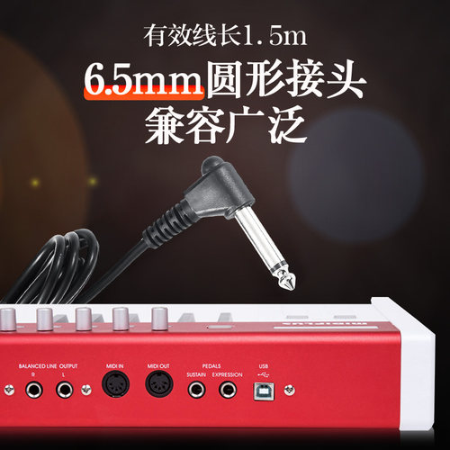 小天使妙事多延音金属踏板TB-005雅马哈电子琴电钢琴MIDI键盘通用 - 图2