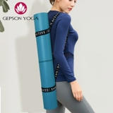 Натуральный резиновый нескользящий профессиональный коврик для йоги, напольный коврик для спортзала для домашнего использования