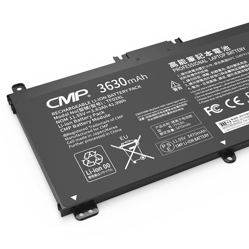 CMP Подходит для HP Changyou 14 15 TPN-C131 Q188 Q189 Q190 Q192 Q196 Q201 TF03XL HSTNN-IB7Y Батарея ноутбука