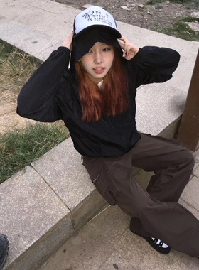 RED ICE 黑色小众棒球帽爱心血液朋克嘻哈街头卡车帽网面鸭舌帽子