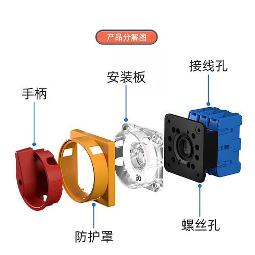 凯昆主控开关MLD-020/032/040/063/080/100/4020/4032/4040PE - 图1