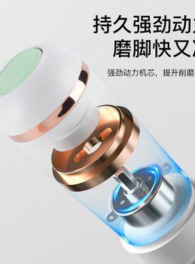 跨境电动磨脚器磨脚皮去死皮神器充电美脚磨皮器自动老茧厚茧脚部