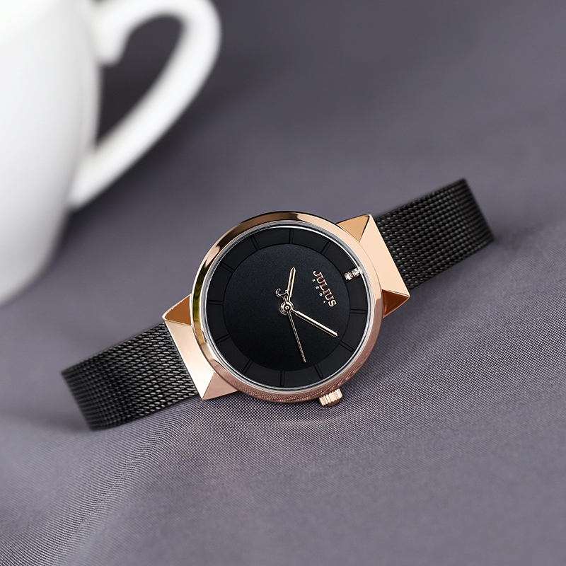 聚利时正品ins风法国小众男一对表 julius聚利时盈硕日韩腕表