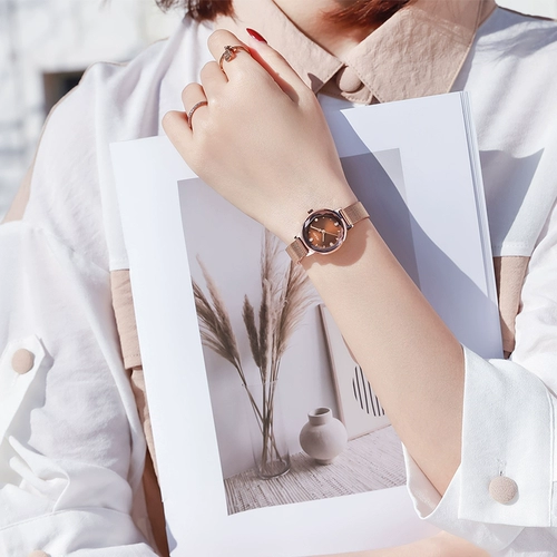 Маленькая изысканная сумка, швейцарские часы, легкий роскошный стиль