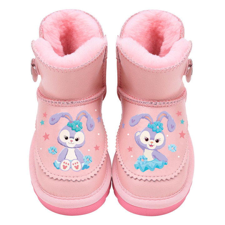 女童雪地靴2025冬季新款加绒加厚儿童卡通兔棉靴真皮防水女童棉鞋,淘宝优惠券,粉丝福利购,淘宝优惠卷