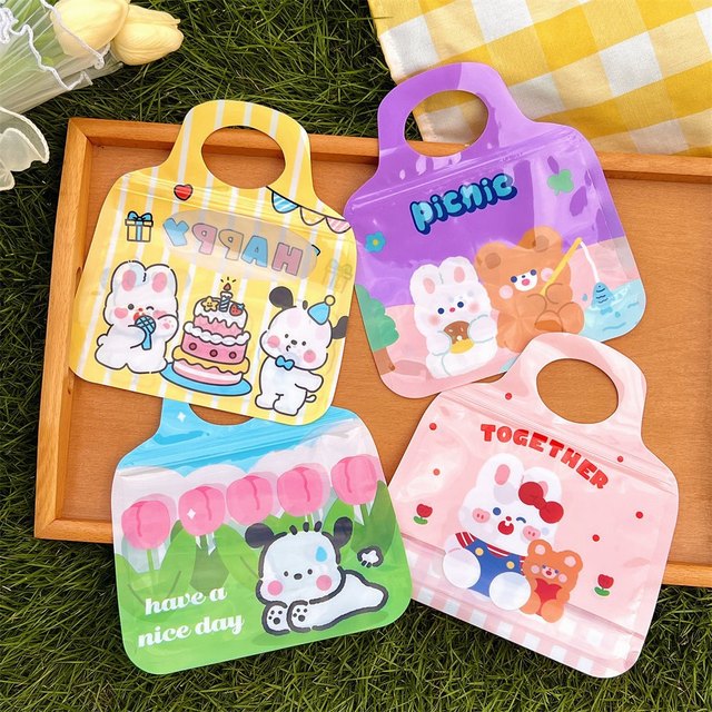 Handheld storage bag Snack gift self-sealed packaging bag