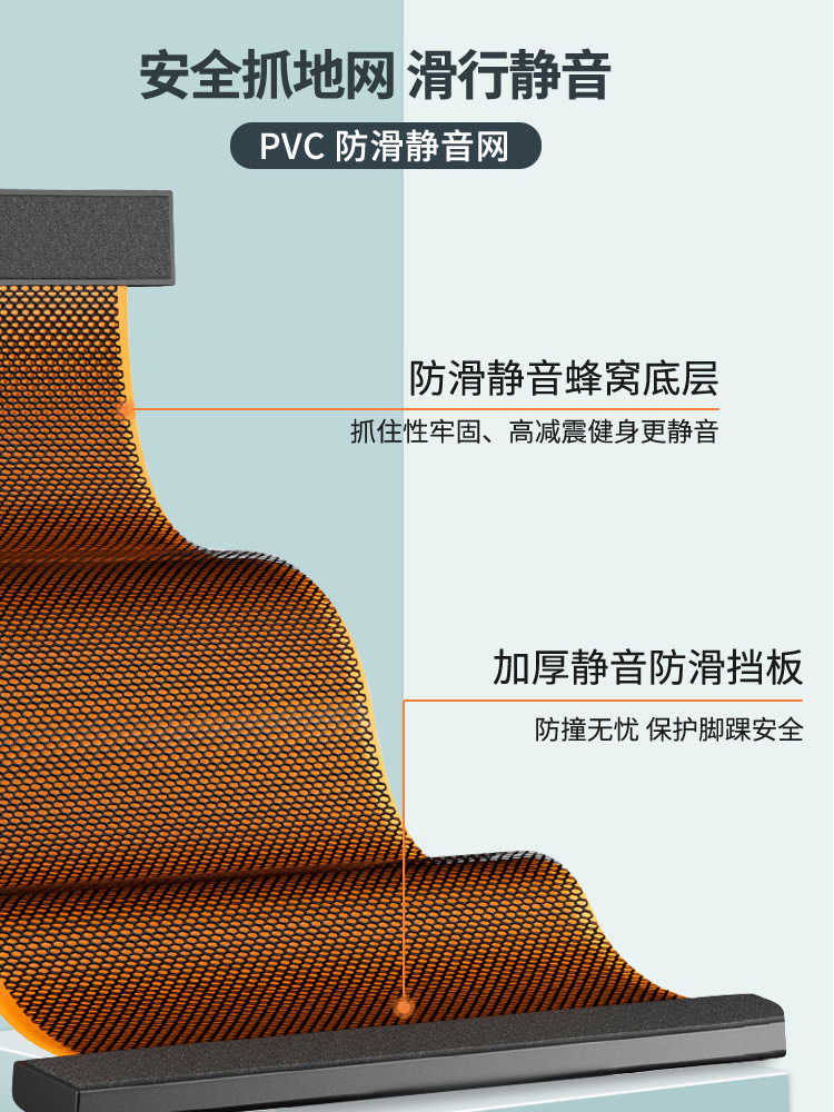 滑行垫家用瘦腿神器瘦大腿内侧滑行板室内滑冰训练器速滑查姆垫-图0