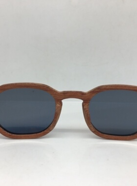 Vintage 原木色复古太阳镜木头实木墨镜男女通用