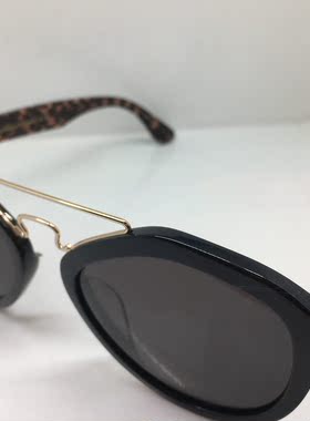 E8480S EJE Optico Sistema 手工 黑色板材框个性太阳镜墨镜