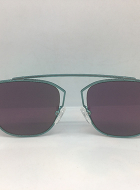 蓝绿色合金个性彩膜太阳镜墨镜