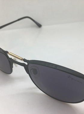 TPHTOPHH AEIIC Leps 磨砂黑色合金圆框太阳镜男女通用墨镜