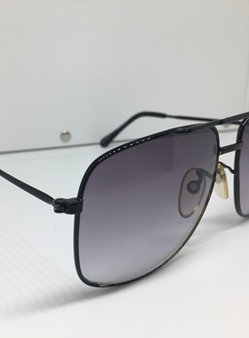 黑色合金飞行员款太阳镜墨镜