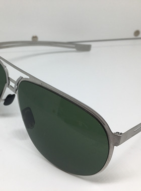 超薄银色合金飞行员款太阳眼镜男女通用墨镜瑕疵品