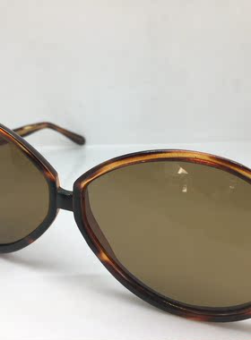 70年末 超宽大框 女个性 复古 眼镜 太阳镜 玻璃镜片