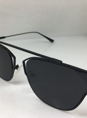 黑色合金框个性太阳镜眼镜墨镜