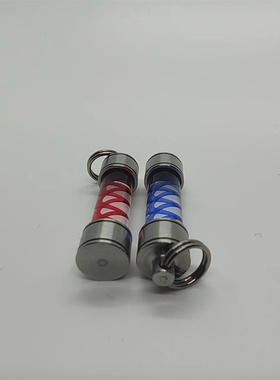 生化危机t病毒试管吊坠 安布雷拉公司g病毒模型手办 不锈钢玻璃管