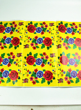 包邮铜版花纸单面花纸碎花纸品