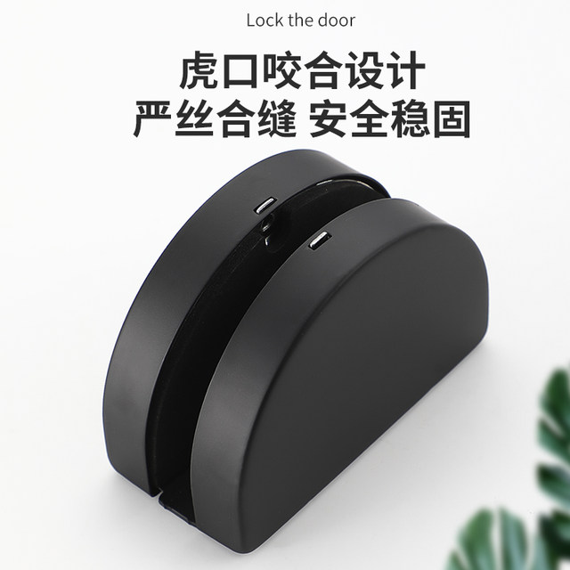 Feiyang glass door lock is easy to install without hole punching