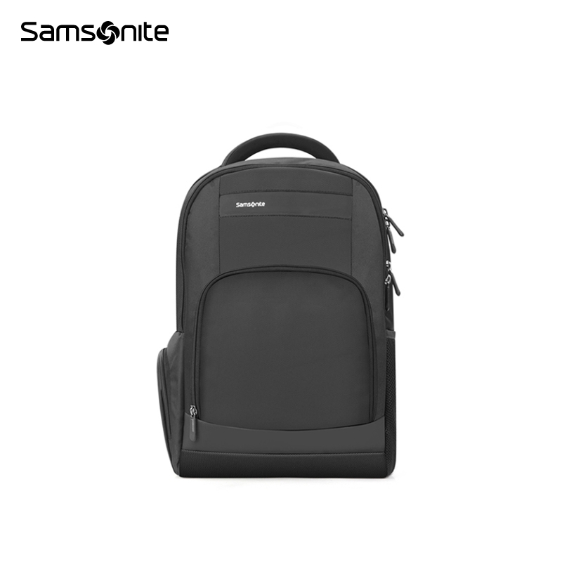 Samsonite新秀丽双肩包男时尚休闲背包高端商务大容量电脑包36B10