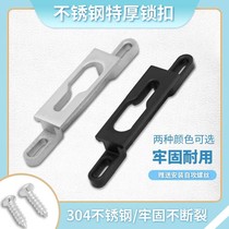 Sliding door lock stainless steel hook seat five gold accessories moving door single double point buckle bolt door and window lock fastener buckle