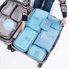 Travel storage bag Travel suitcase Underwear Clothes Packaging Bags Waterproof Organizing Bags Storage Bags 6-piece Set