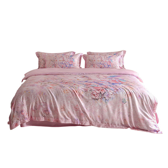 60-count Lyocell Lenzing Tencel four-piece set