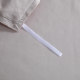 100 thread count long staple cotton satin duvet cover single piece