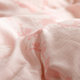 Cotton double-layer yarn four-piece bedding set