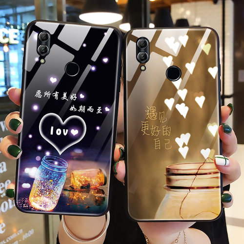 适用于华为nova3手机壳玻璃nova3i保护硅胶套nova3e全包nove防摔软壳可爱猪ANE一AL10女note新款PAR外壳ine男 - 图3