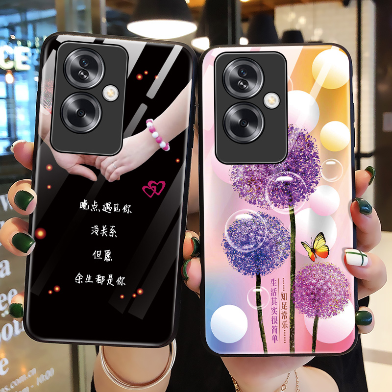 适用oppoa2手机壳玻璃oppo保护A2x硅胶套PJB110全包镜头A2pro防摔可爱猪oppoa软壳5G创意a2m女款PJB男pr0个性 - 图0