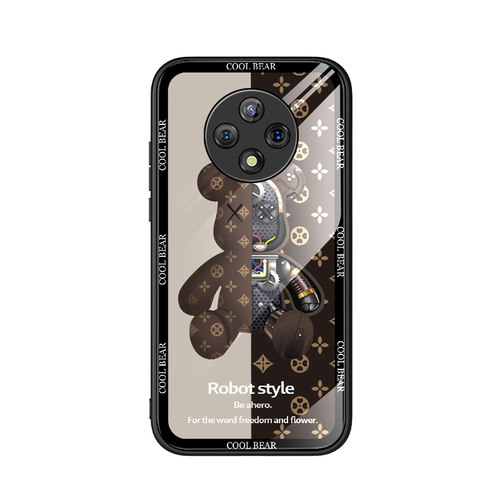 适用oppoA3pro手机壳玻璃oppo保护A3por硅胶套5G全包防摔机械熊PJY110软壳pr0新款opopa男oppopjy女0pp0a卡通 - 图3