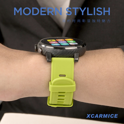 适用小米手表color2表带硅胶color运动版s3腕带Watch 2手链S2Pro男女款S1替换带S4 Sport智能时尚舒适配件 - 图1