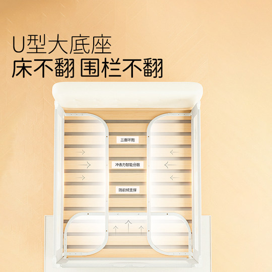 床围栏儿童防摔婴幼儿床上防护栏加高防掉床宝宝挡板可升降床护栏