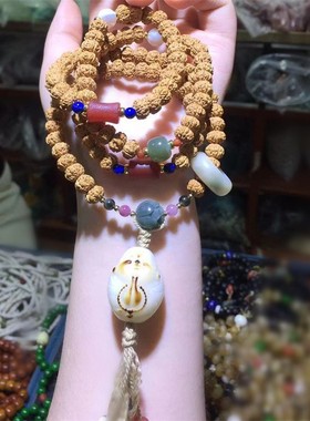 尼泊尔金刚菩提子手串文玩佛珠藏式民族风手链女饰品